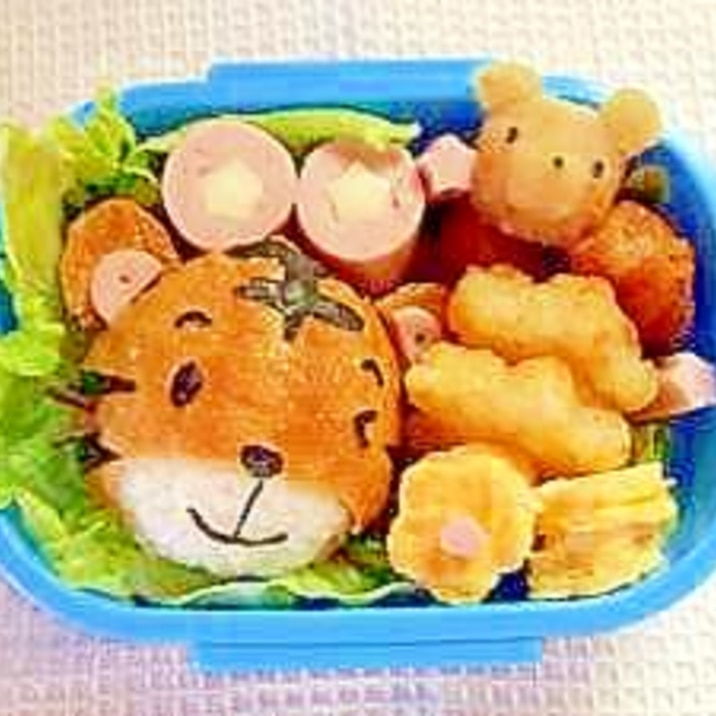 キャラ弁☆しまじろういなり